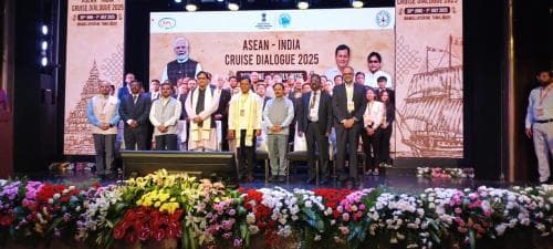 ผู้ช่วยปลัดกระทรวงฯ เป็นผู้แทนประเทศไทยเข้าร่วมการประชุม ASEAN - India Cruise Dialogue 2025 ณ เมืองมามัลละปุรัม (Mamallapuram)