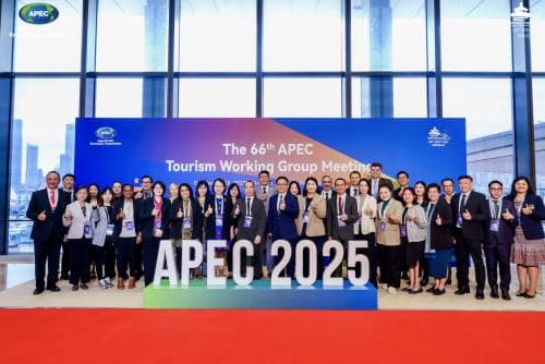 กระทรวงการท่องเที่ยวและกีฬา เข้าร่วมการประชุมคณะทำงานท่องเที่ยวเอเปค ครั้งที่ 66 ณ เมืองชิงเต่า สาธารณรัฐประชาชนจีน