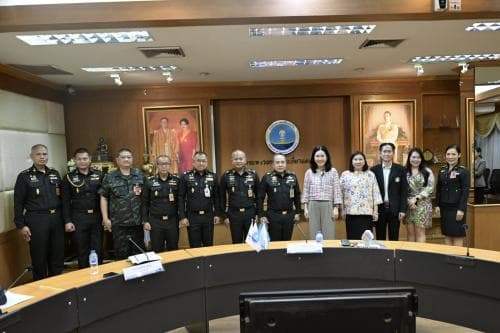 กระทรวงการท่องเที่ยวฯ หารือกองทัพบก เดินหน้าความร่วมมือส่งเสริมการท่องเที่ยวและกีฬาในเขตทหาร
