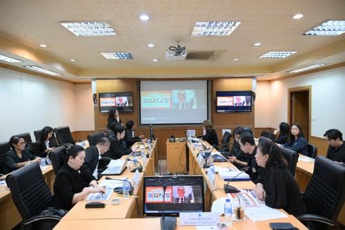 กระทรวงการท่องเที่ยวและกีฬา จัดประชุมชี้แจงแนวทางการจัดทำงบประมาณรายจ่ายบูรณาการ ประจำปีงบประมาณ พ.ศ. 2570 แผนงานบูรณาการสร้างรายได้จากการท่องเที่ยว