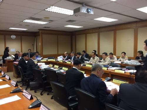 ปลัดกระทรวงฯ เข้าร่วมประชุมคณะกรรมาธิการวิสามัญพิจารณาร่างพ.ร.บ.ส่งเสริมมาตรฐานผู้ฝึกสอนกีฬาและผู้ตัดสินกีฬา พ.ศ. .... ครั้งที่ 4