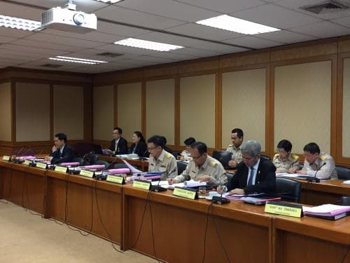 ปลัดกระทรวงฯ เข้าร่วมประชุมคณะกรรมาธิการวิสามัญพิจารณาร่าง พ.ร.บ. ส่งเสริมมาตรฐานผู้ฝึกสอนกีฬาและผู้ตัดสินกีฬา พ.ศ. ... 