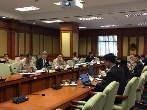 ปลัดกระทรวงฯ เข้าร่วมประชุมคณะกรรมาธิการวิสามัญพิจารณาร่าง พ.ร.บ.ส่งเสริมมาตรฐานผู้ฝึกสอนกีฬาและผู้ตัดสินกีฬา พ.ศ. ....