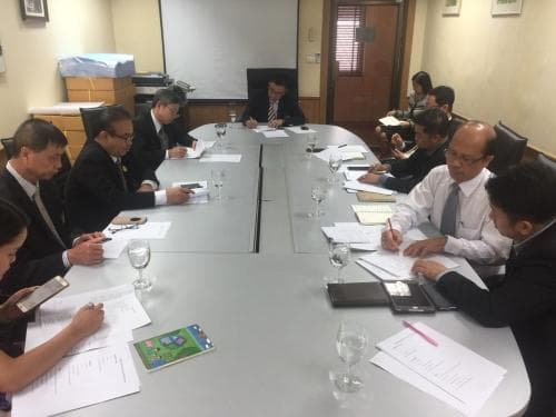 ปลัดกระทรวงฯ ประชุมเพื่อเตรียมความพร้อมในการต้อนรับรองนายกรัฐมนตรี