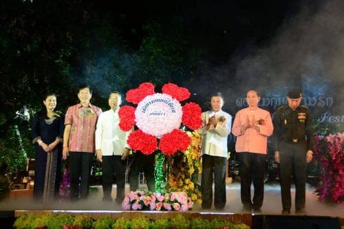 ปลัดกระทรวงฯ เป็นประธานเปิดงานเชียงรายดอกไม้งาม ครั้งที่ 14