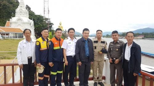 ปลัดกระทรวงฯ เข้าตรวจเยี่ยมการป้องกันและลดอุบัติเหตุทางถนนและทางน้ำ ช่วงเทศกาลปีใหม่