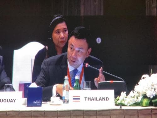 ปลัดกระทรวงการท่องเที่ยวและกีฬา ร่วมการประชุมสมัยที่ 109 ของ UNWTO executive council ณ บาห์เรน ร่วมกับเอกอัครราชทูตไทยประจำบาห์เรน และเลขาธิการ UNWTO
