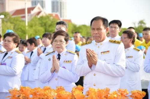 กระทรวงการท่องเที่ยวและกีฬา ร่วมพิธีทำบุญตักบาตรถวายพระราชกุศล เนื่องในโอกาสวันเฉลิมพระชนมพรรษาสมเด็จพระนางเจ้าฯ พระบรมราชินี ประจำปีพุทธศักราช 2562