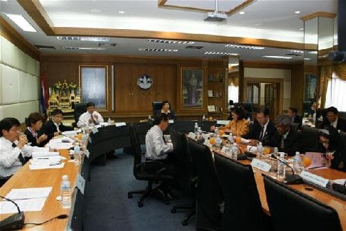 ประชุมคณะกรรมการฝ่ายต้อนรับ ที่พัก-อาหารและขนส่ง การแข่งขันกีฬาเอเชี่ยนมาเชี่ยลอาร์ทเกมส์ ครั้งที่ 1 พ.ศ. 2552