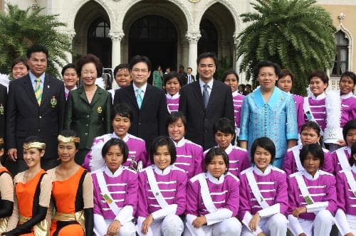 ป.กก. นำคณะวงโยธวาทิตโรงเรียนสุรนารีวิทยาเข้าพบ นายกรัฐมนตรี