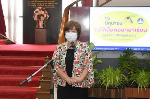 ก.ท่องเที่ยวและกีฬา จัดกิจกรรมจัดการสิ่งแวดล้อมเพื่อควบคุมยุงลาย เนื่องในวันไข้เลือดออกอาเซียน (ASEAN dengue 