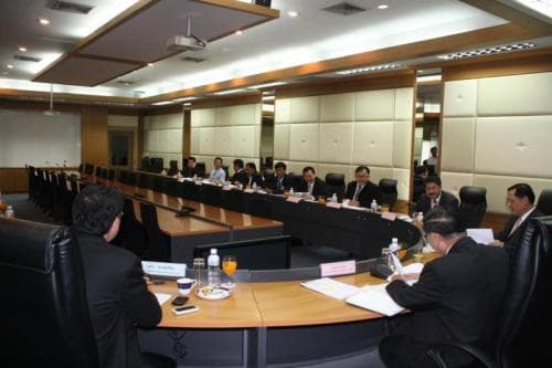 การประชุมก่อสร้างสนามกีฬา จังหวัด/ อำเภอ / ตำบล