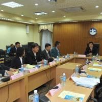 การประชุมหารือแนวทางให้คนพิการมีส่วนร่วมพิจารณาก่อสร้างสนามกีฬา