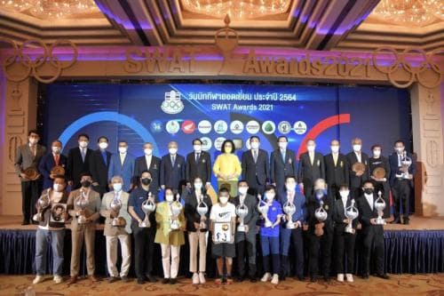 ปลัดกระทรวงการท่องเที่ยวและกีฬา เป็นประธานเปิดงาน "วันนักกีฬายอดเยี่ยม" ประจำปี 2564