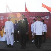 ป.กก. ประธานในพิธีปิดการแข่งขันฟุตบอลนักเรียน รุ่นอายุ 17 ปี รายการ อัสสัมชัญ ฟุตบอล อินวิเตชั่น 2010 
