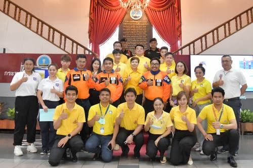 การฝึกทักษะสำหรับปฏิบัติการฉุกเฉินในการช่วยชีวิตขั้นพื้นฐานด้วยเครื่องกระตุกไฟฟ้าหัวใจชนิดอัตโนมัติ (AED)