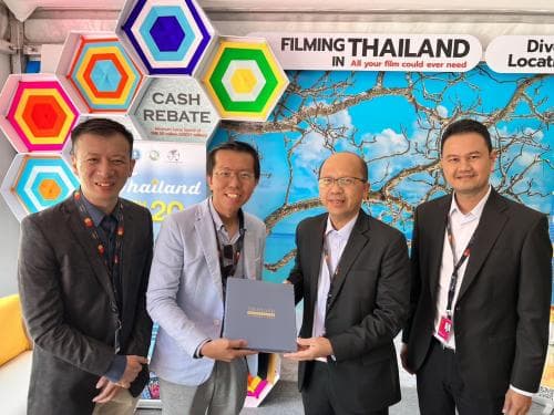 นายอารัญ บุญชัย ปลัดกระทรวงการท่องเที่ยวและกีฬาเป็นประธานงานแถลงความสำเร็จในการเป็นสถานที่ถ่ายทำภาพยนตร์ต่างประเทศ