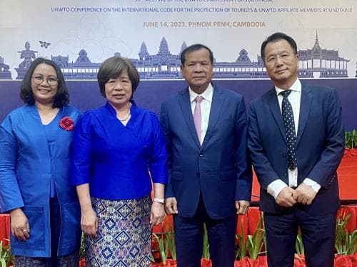 รองปลัดกระทรวงการท่องเที่ยวและกีฬา เข้าร่วมงานเลี้ยงรับรองประเทศสมาชิกองค์การการท่องเที่ยวโลก จากภูมิภาคเอเชียตะวันออกและแปซิฟิก และเอเชียใต้