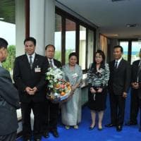 ป.กก. นำคณะผู้บริหารแสดงความยินดีกับรัฐมนตรีว่าการกระทรวงการท่องเที่ยวและกีฬา 
