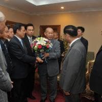 คณะกรรมการโอลิมปิคแห่งประเทศไทยฯเข้าเยี่ยมคารวะ รมว.กก.