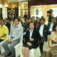ป.กก. ประธานเปิดการใช้งานบริการข้อมูลแบบอัตโนมัติระบบจอสัมผัส KIOSK