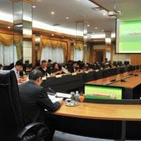 ประชุมกรอบแนวทางในการจัดทำงบประมาณรายจ่ายปี พ.ศ. ๒๕๕๖ ด้านการกีฬา 