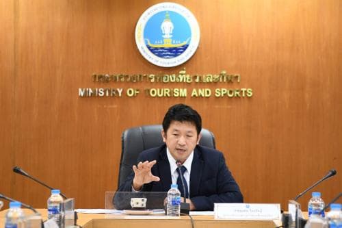 ผู้ช่วยปลัดกระทรวงการท่องเที่ยวและกีฬา เป็นประธานการประชุมเตรียมการคณะทำงานเฉพาะกิจด้านการท่องเที่ยวเรือสำราญ ไทย - สิงคโปร์ (ฝ่ายไทย)