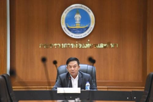 หัวหน้าผู้ตรวจราช กก เป็นประธานประชุมกำหนดแผนและติตตามผลการตรวจราชการของกระทรวงการท่องเที่ยวและกีฬา ประจำปีงบประมาณ พ.ศ. 2567 ครั้งที่ 1/2566