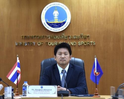 การประชุมข้ามสาขารัฐมนตรีท่องเที่ยวอาเซียนและรัฐมนตรีขนส่งอาเซียน ผ่านระบบการประชุมทางไกล