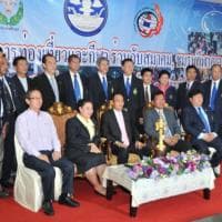 แถลงข่าวมหกรรมกีฬาผู้อาวุโสนานาชาติ ครั้งที่ ๑ ประจำปี ๒๕๕๕