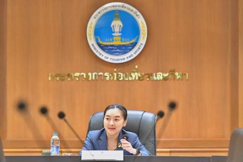 รัฐมนตรีว่าการกระทรวงการท่องเที่ยวและกีฬา เป็นประธานประชุมคณะกรรมการพัฒนาโครงสร้างระบบราชการของกระทรวงการท่องเที่ยวและกีฬา 