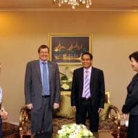 เอกอัครราชทูตนิวซีแลนด์ เข้าเยี่ยมคารวะ ป.กก.