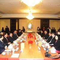 งานเลี้ยงรับรอง รมว.กระทรวงวัฒนธรรม สาธารณรัฐประชาชนจีน