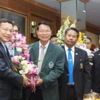 พิธีแสดงความยินดีและต้อนรับรัฐมนตรีว่าการกระทรวงการท่องเที่ยวและกีฬา