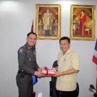 ตรวจเยี่ยมกองบังคับการตำรวจท่องเที่ยว