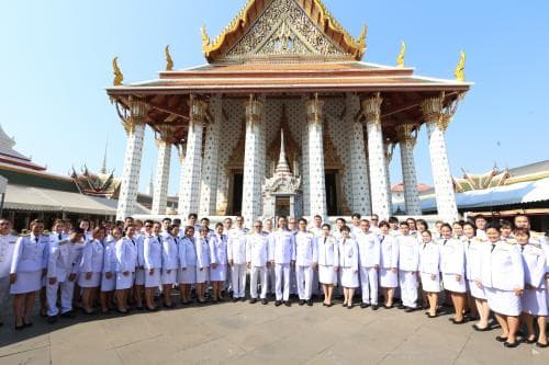 กระทรวงการท่องเที่ยวและกีฬา จัดพิธีเจริญพระพุทธมนต์ ถวายพระราชกุศลเฉลิมพระเกียรติพระบาทสมเด็จพระเจ้าอยู่หัว