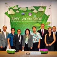 พิธีเปิดการประชุมเชิงปฏิบัติการเรื่อง Low Carbon Tourism toward Green Growth
