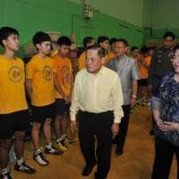 รมว.กก.ตรวจเยี่ยมสถานที่ฝึกซ้อมแบตมินตันบ้านทองหยอด
