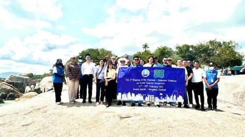 ท่านรองปลัดฯ มงคล ต้อนรับคณะทำงานท่องเที่ยวเรือสำราญ ไทย - สิงคโปร์ และสายเรือ พร้อมพาสำรวจพื้นที่ศักยภาพ ณ เกาะสมุย