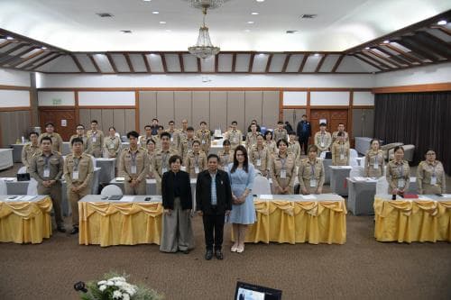 หัวหน้าผู้ตรวจฯ เป็นวิทยากรบรรยาย หัวข้อ "การบูรณาการการทำงานด้านการท่องเที่ยวและกีฬาในระดับพื้นที่"