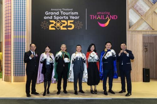 ททท. ยกทัพผู้ประกอบการไทย 160 ราย ร่วมงาน ITB Berlin 2025 รุกตลาดนักท่องเที่ยวคุณภาพ ดันเป้าตลาดนักท่องเที่ยวระยะไกลสู่ 8.7 แสนล้านบาท ในปี Amazing Thailand Grand Tourism and Sports Year 2025