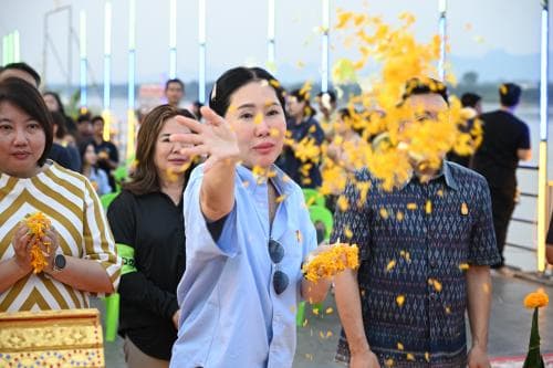 ปลัดกระทรวงการท่องเที่ยวและกีฬา สักการะและบวงสรวงพญาศรีสัตตนาคราช จังหวัดนครพนม