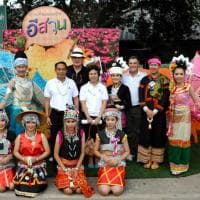 พิธีเปิดไตรกีฬาสามเหลี่ยมทองคำ 3 แผ่นดิน ไทย-ลาว-เมียนมาร์ 