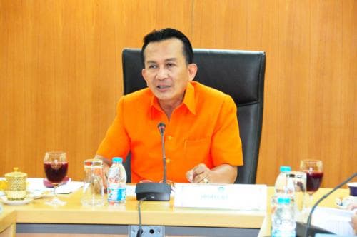 ประชุมทบทวนและปรับปรุงระบบฐานข้อมูลของสำนักงานปลัดกระทรวงการท่องเที่ยวและกีฬา เพื่อดำเนินการตามโครงการจัดทำระบบฐานข้อมูลผลการดำเนินงานตามแผนยุทธศาสตร์และแผนปฏิบัติราชการ ประจำปีงบประมาณ พ.ศ.๒๕๕๗