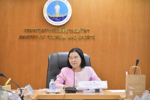 รองปลัดฯ ท่องเที่ยวและกีฬา ประชุมคณะกรรมการกลั่นกรองการจ่ายเงินช่วยเหลือเยียวยานักท่องเที่ยวชาวต่างชาติ ครั้งที่ 4/2568