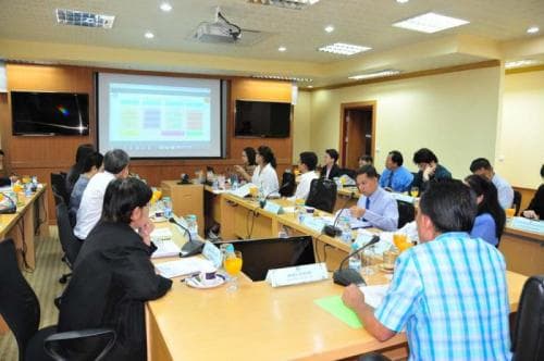 ประชุมชี้แจงและรับฟังความคิดเห็นกรอบแผนแม่บทเทคโนโลยีสารสนเทศและการสื่อสาร ของสำนักงานปลัดกระทรวงการท่องเที่ยวและกีฬา พ.ศ.๒๕๕๘-๒๕๖๒