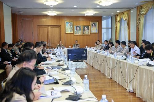 รองปลัดกระทรวงการท่องเที่ยวและกีฬา ร่วมประชุมคณะอนุกรรมการพัฒนากิจการน้ำพุร้อนสันกำแพงสู่ต้นแบบอย่างยั่งยืน