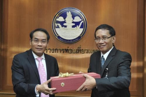 Mr.Djony Harijanto นำคณะผู้แทนจากประเทศอินโดนีเซีย เข้าพบผู้บริหารกระทรวงการท่องเที่ยวและกีฬา 