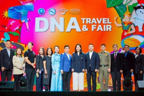 ปลัดกระทรวงการท่องเที่ยวและกีฬา เปิดงาน DNA Travel &amp; Fair 2025 ชูแนวคิด “Thailand’s Subculture: Decode Your Journey” ส่งเสริมการท่องเที่ยวไทยให้เติบโตอย่างยั่งยืน