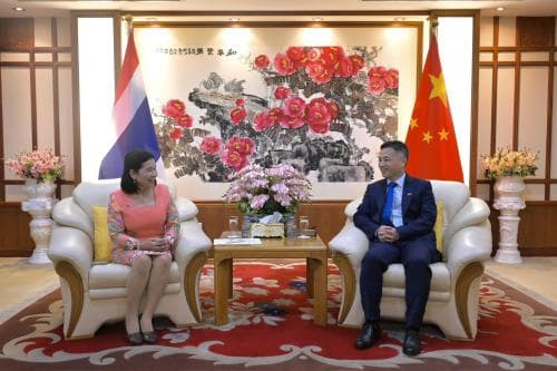 รองปลัดฯ ท่องเที่ยวและกีฬา พบอัครราชทูตที่ปรึกษาและกงสุลใหญ่จีน เตรียมพร้อมยกระดับความปลอดภัยนักท่องเที่ยวจีน